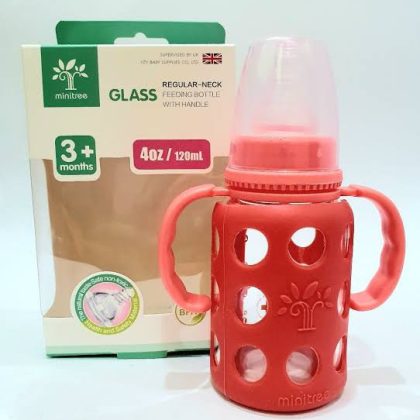 MiniTree Glass Feeding Bottle 120ml